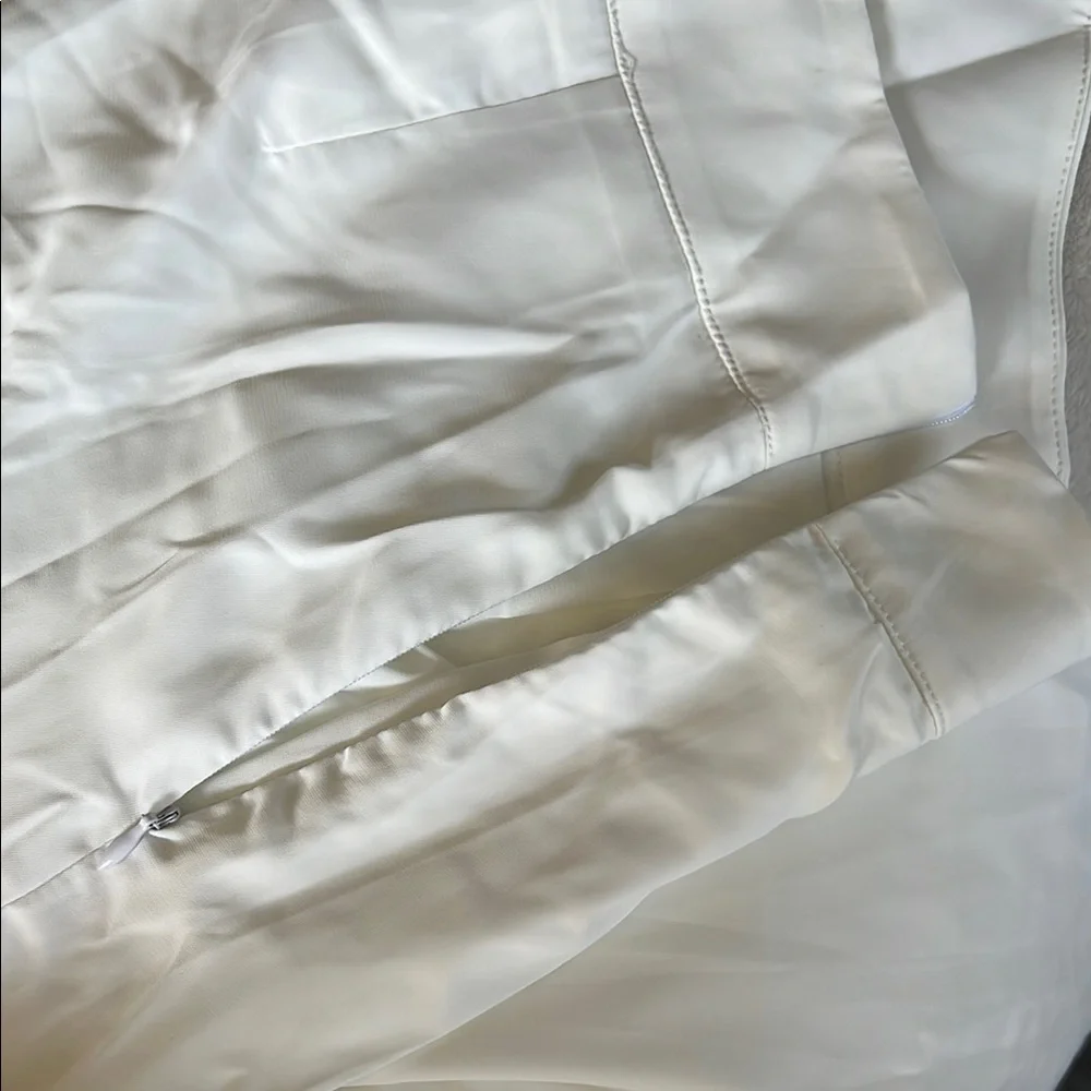 Elegant White Wide-Leg Pants XS - Picture 14 of 15